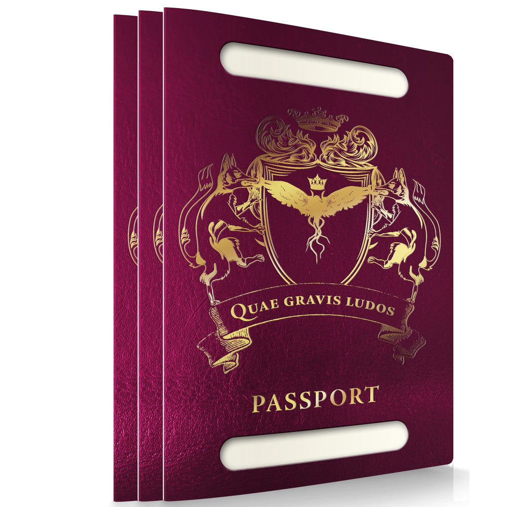 Modiphius Troubleshooters Passport 3-Pack - Multilingual RPG Accessory