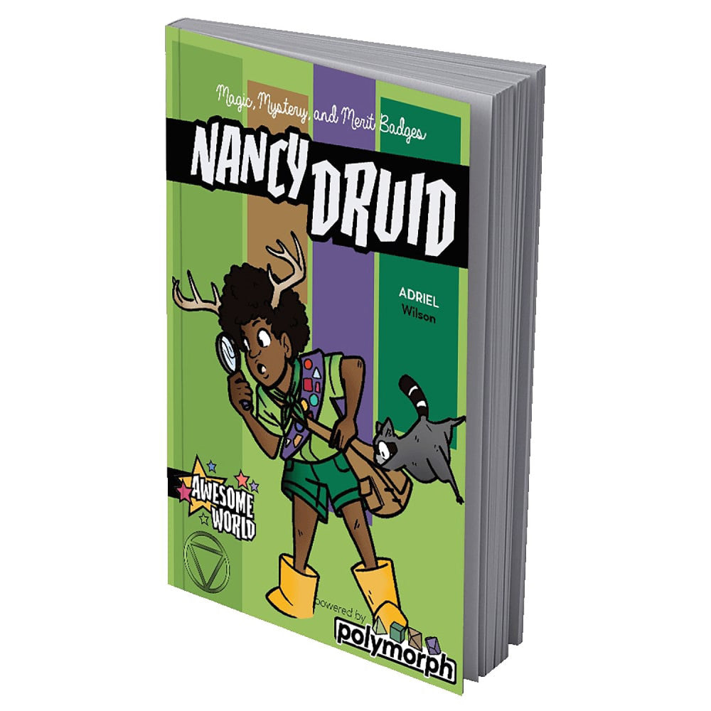 Nancy Druid: Mystical Detective - Softcover RPG Book for Ages 6+