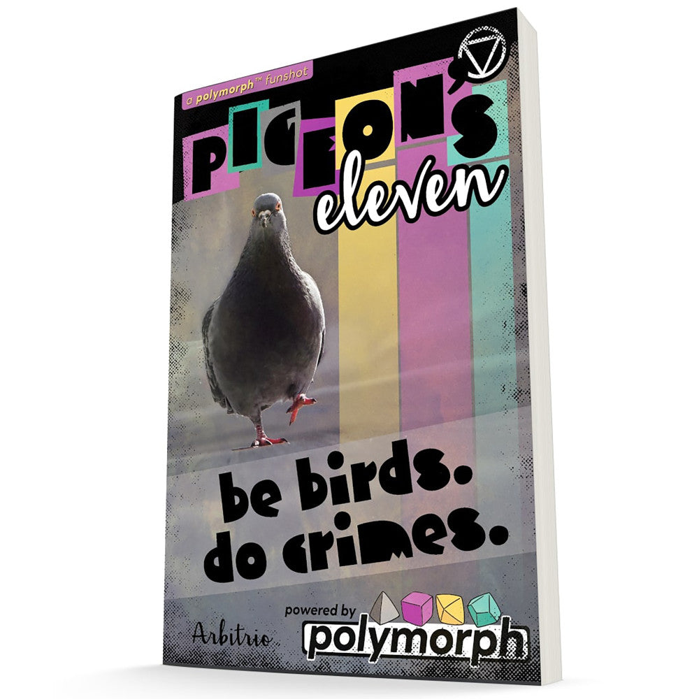 Pigeon's Eleven Narrative RPG Heist Game by 9th Level Games, Ages 13+