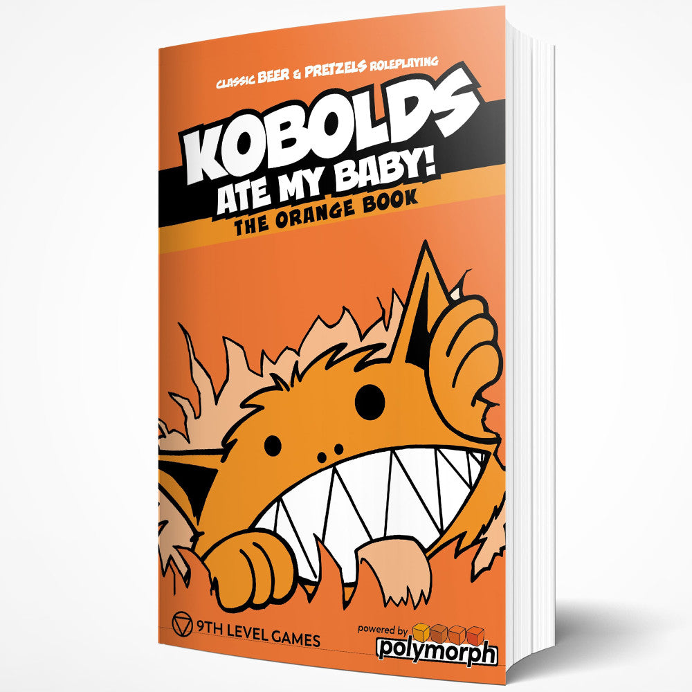 9th Level Games Kobolds Ate My Baby 25th Anniversary Edition - The Orange Book