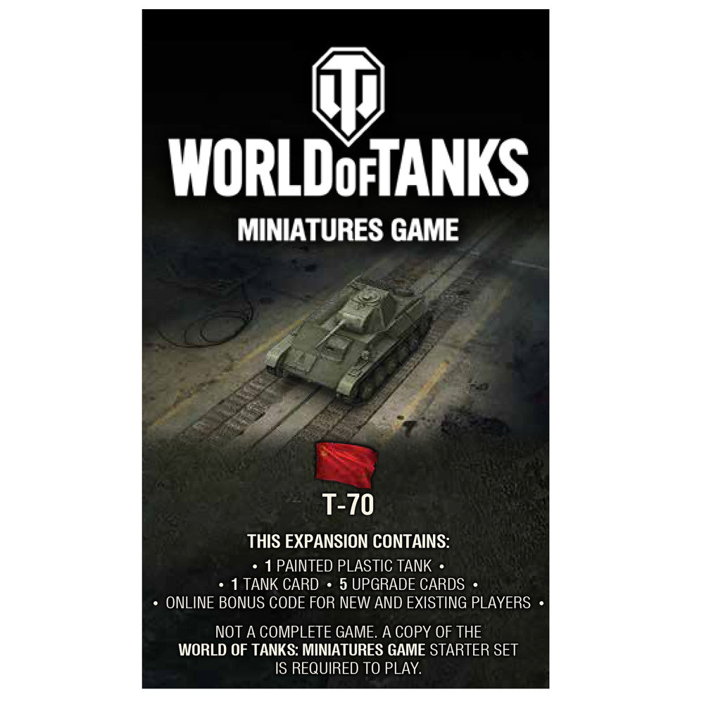 GF9 World of Tanks: Soviet T-70 Light Tank Expansion Miniatures Game