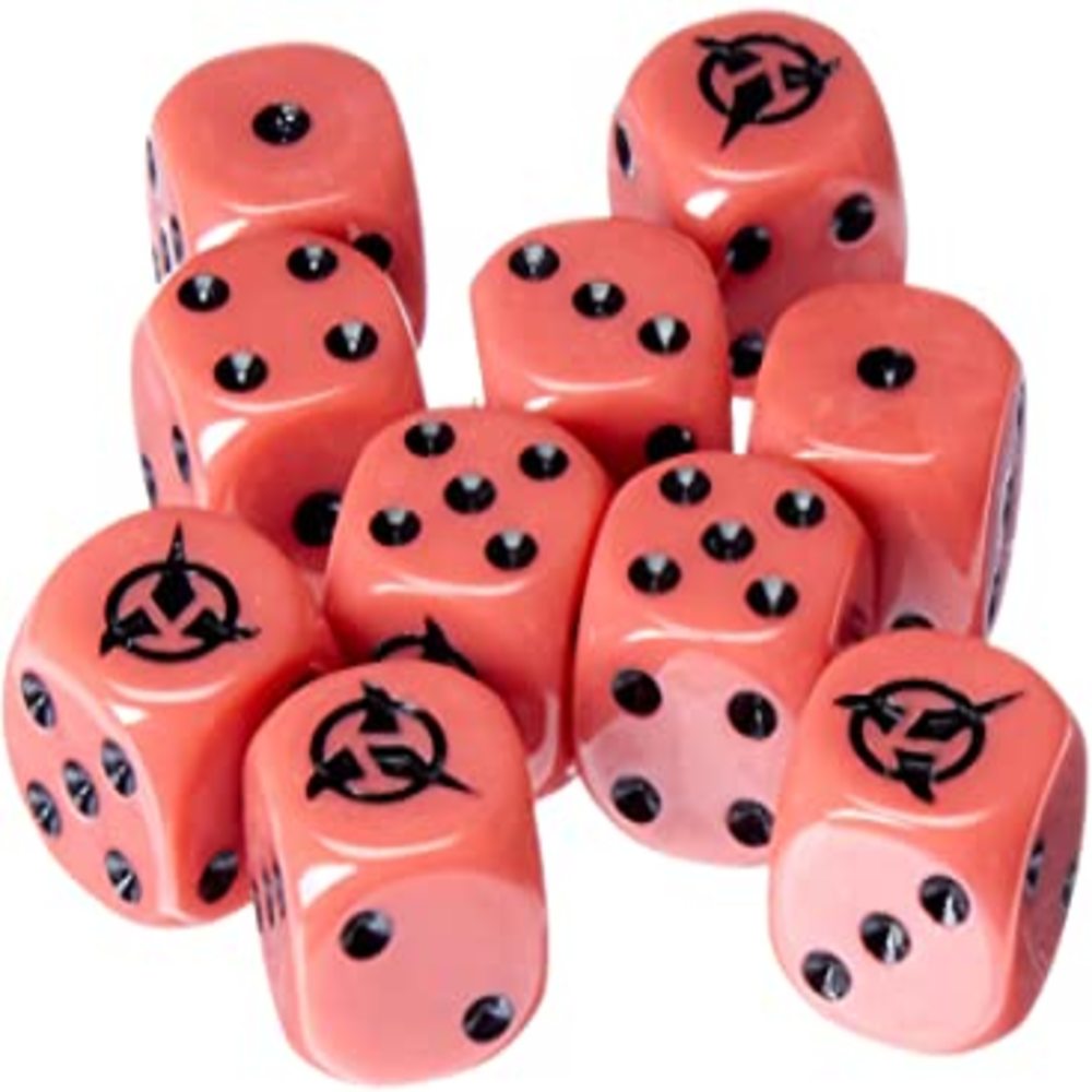 Star Trek Ascendancy Klingon Dice Set, 10-Pack Expansion