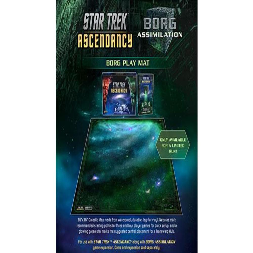 Star Trek: Ascendancy Borg Play Mat for Galactic Strategy