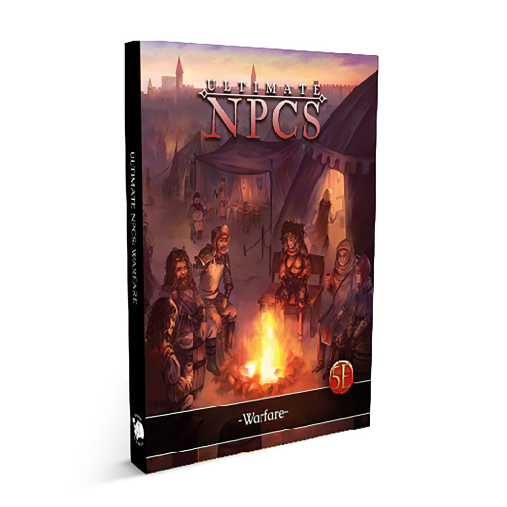 Nord Games: Ultimate NPCs: Warfare - 5th Edition Hardcover RPG Supplement