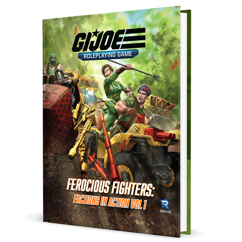 Renegade Games Studios G.I. JOE RPG Ferocious Fighters Sourcebook