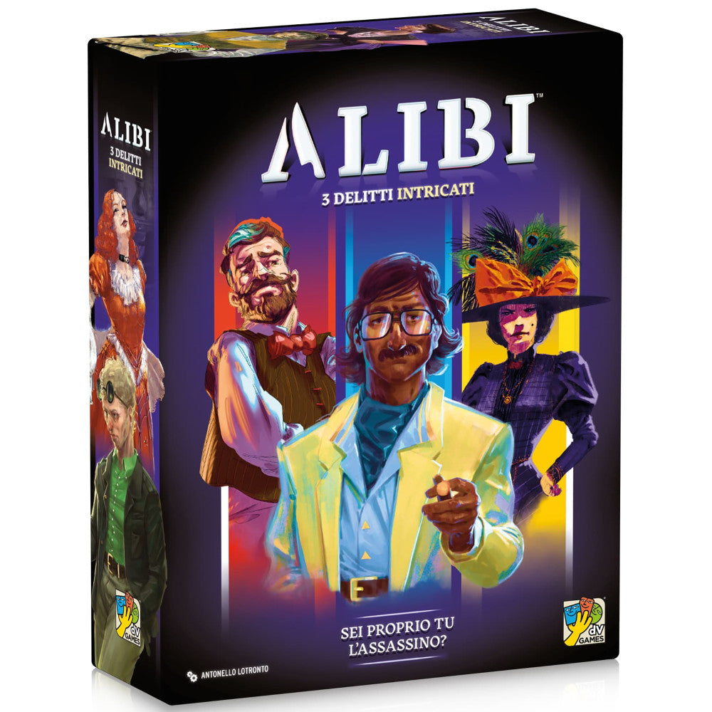 Alibi: 3 Intricate Mysteries Murder Party Card Game, Ages 14+, 5-6 Players