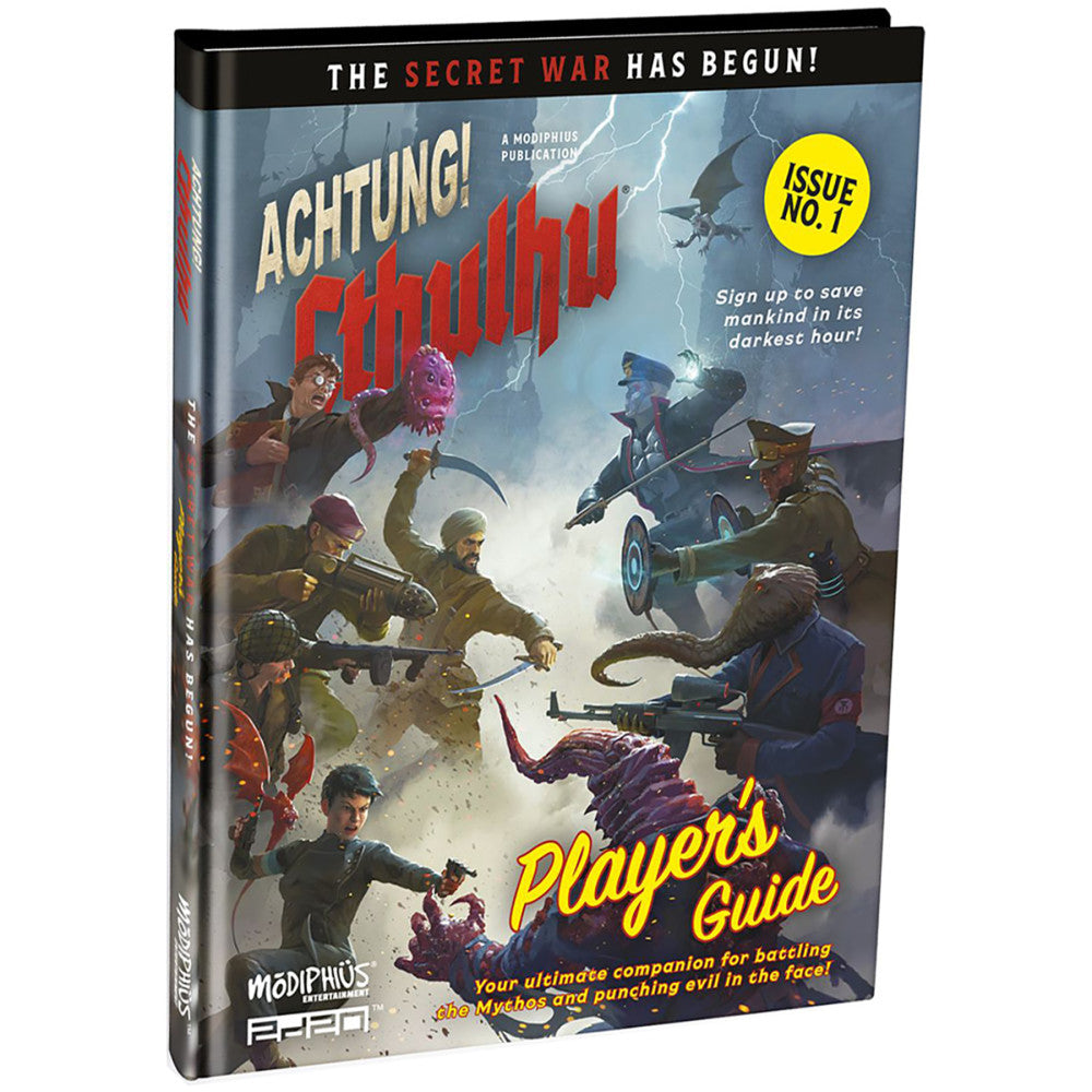 Achtung! Cthulhu 2d20: Player's Guide Hardcover RPG