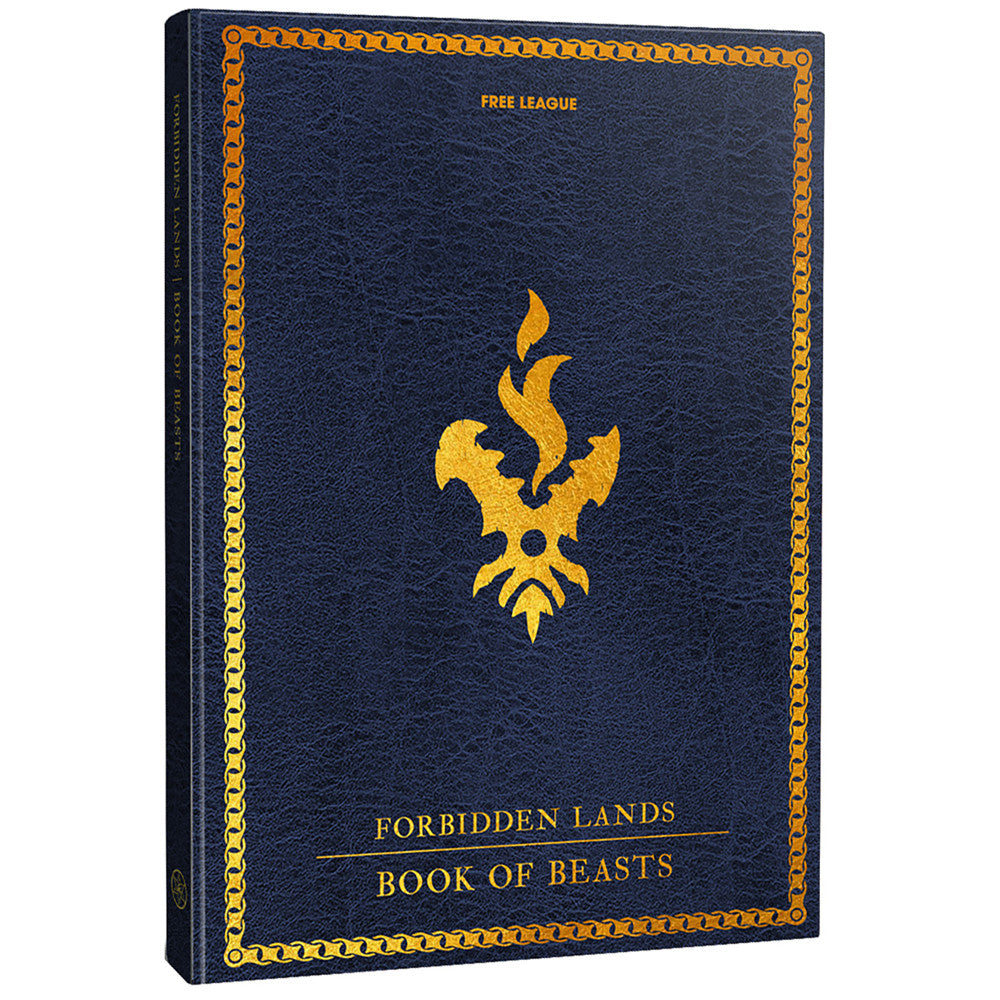 Forbidden Lands: Book of Beasts - RPG Hardcover Bestiary