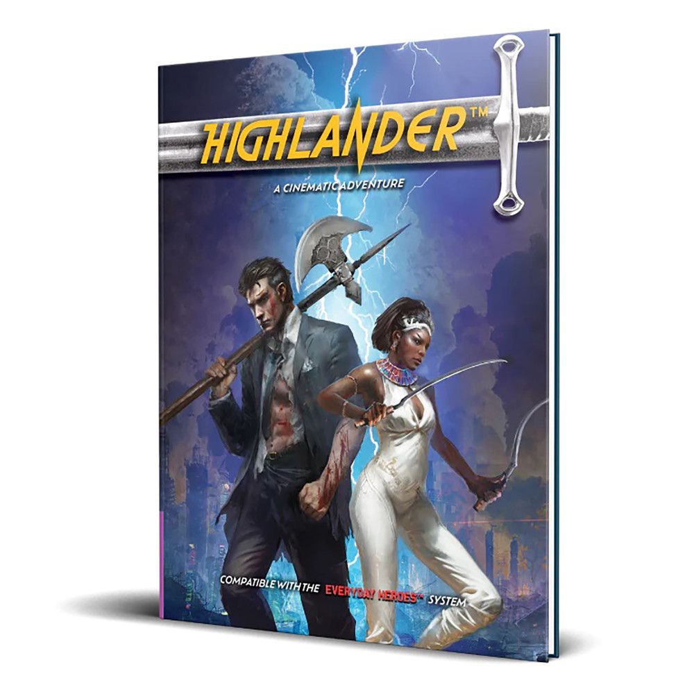 Highlander Cinematic Adventure Expansion RPG Hardcover Book