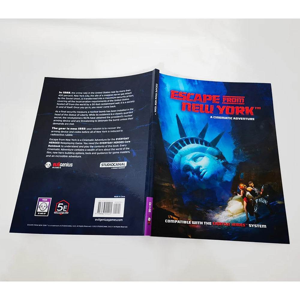 Escape From New York RPG Expansion: Cinematic Adventure Book