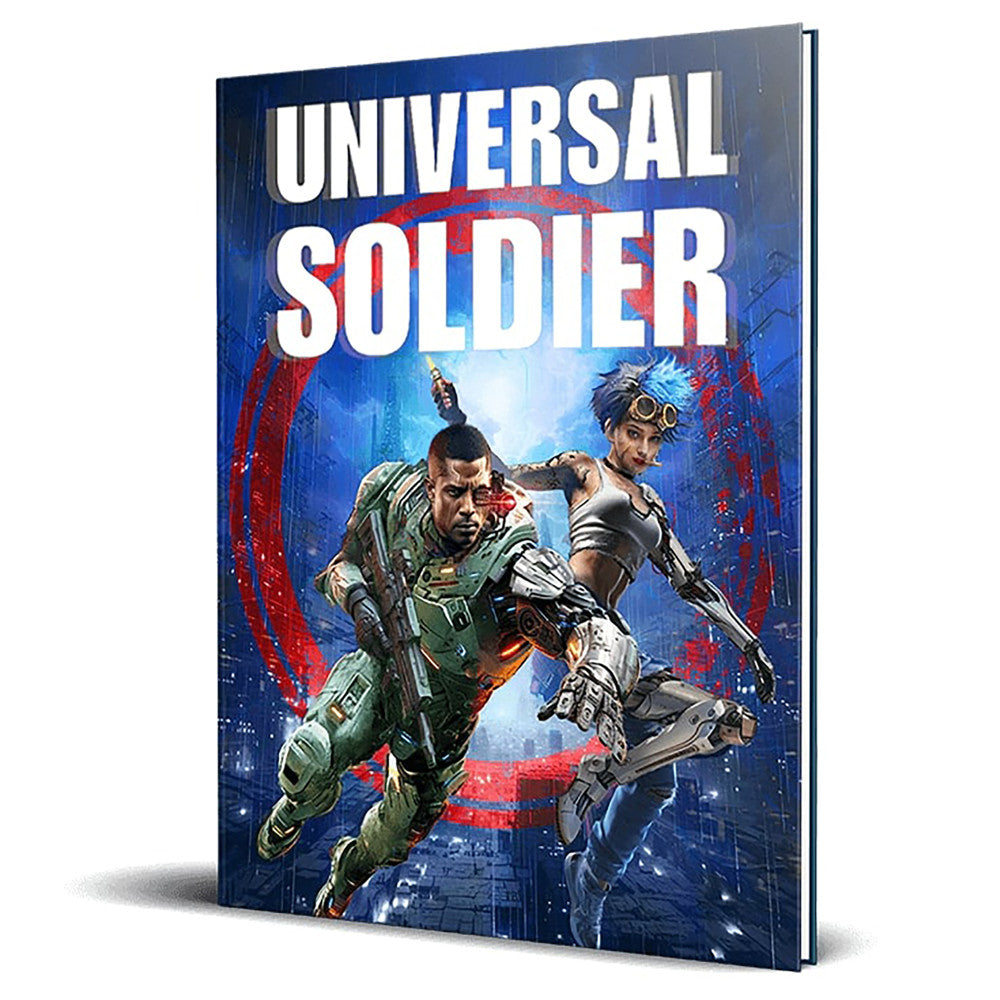 Evil Genius Gaming: Universal Soldier Cinematic Adventure - TTRPG Expansion Book