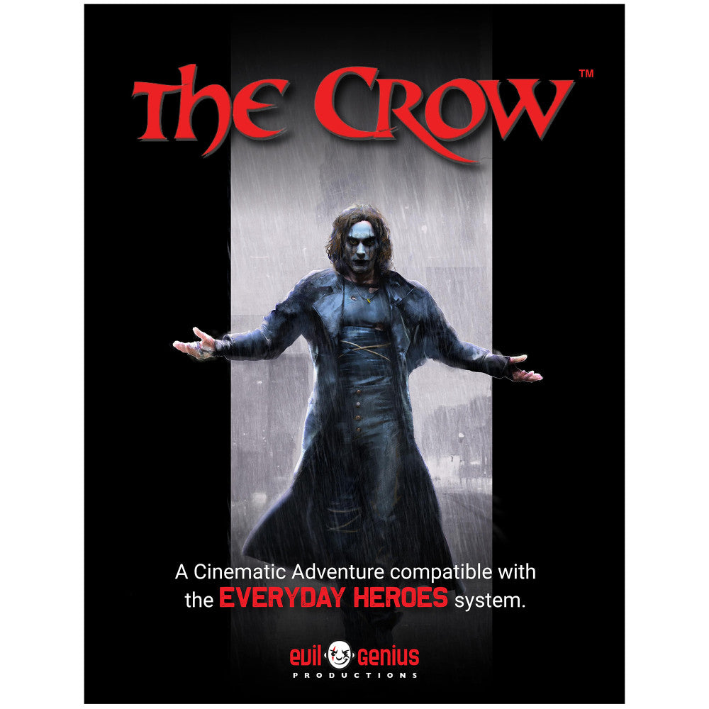 The Crow: Cinematic Adventure RPG Expansion Book by Evil Genius Games