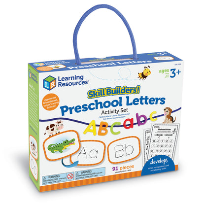 Learning Resources Skill Builders! - Preschool Letters Educational Set