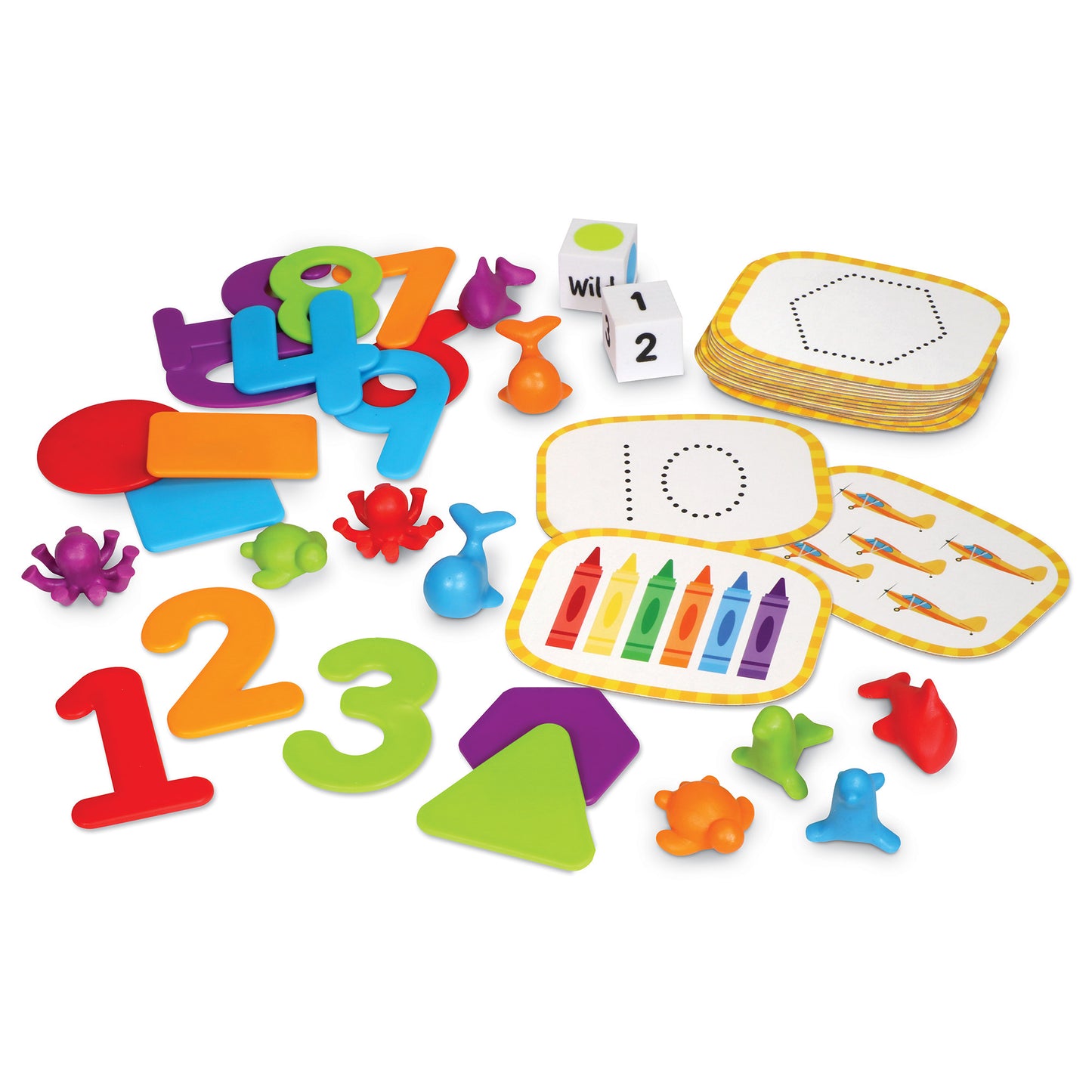 Learning Resources Skill Builders! Preschool Numbers - Educational Math Set