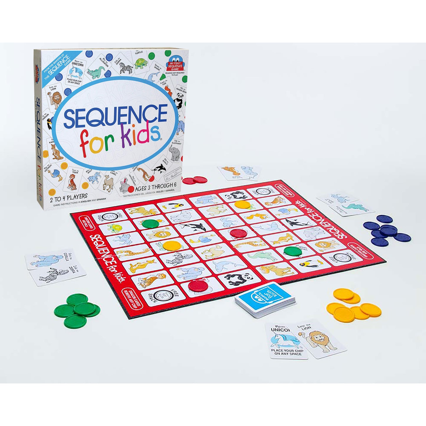 JAX Ltd. Sequence for Kids Board Game