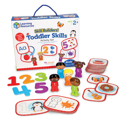 Learning Resources Skill Builders! - Toddler Educational Playset - Multicolor