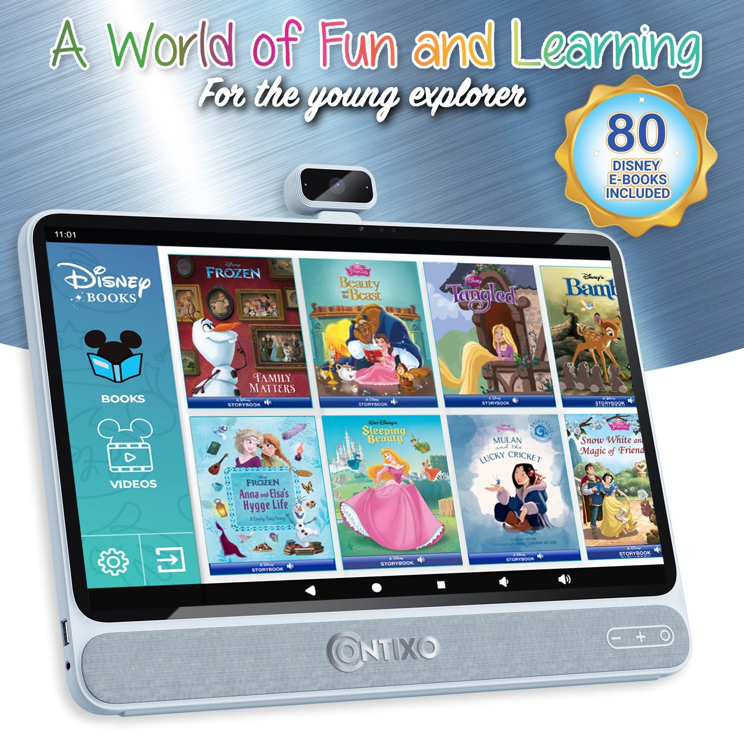 Contixo A3 15.6" Educational Android Tablet - 128GB with 13MP Camera