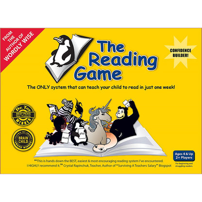 The Reading Game - 2nd Edition - Fast-Action Memory and Storybook Set