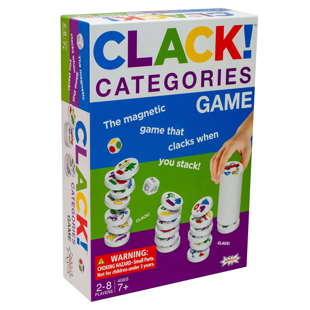 AMIGO Games CLACK! Categories Magnetic Disc Game