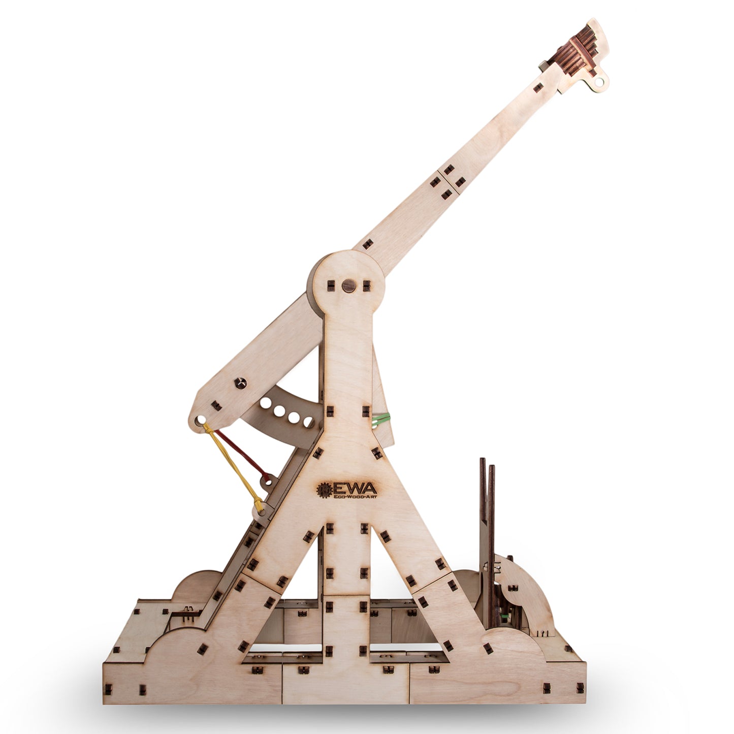 EWA Eco-Wood-Art Trebuchet 3D Wooden STEM Construction Kit