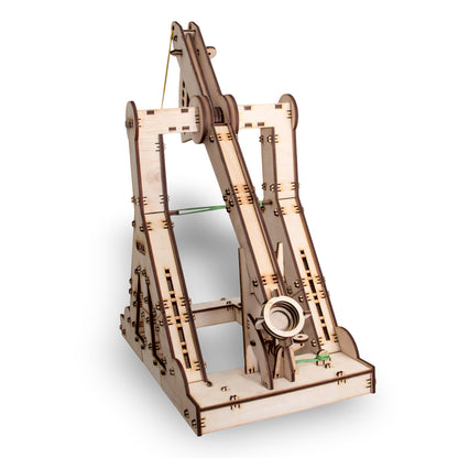 EWA Eco-Wood-Art Trebuchet 3D Wooden STEM Construction Kit