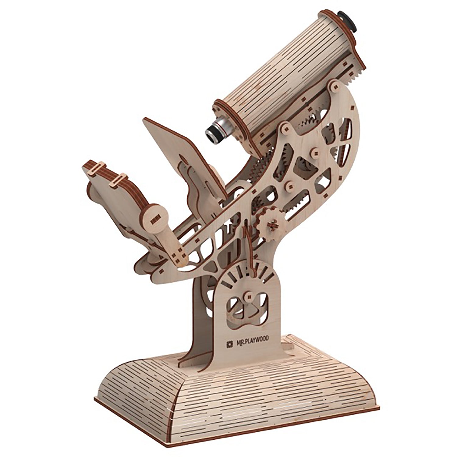 Mr.PLAYWOOD Microscope Mechanical Wooden 3D STEM Model