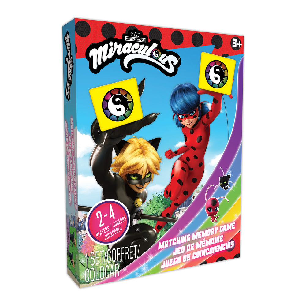 Miraculous Heroez Memory Match Card Game