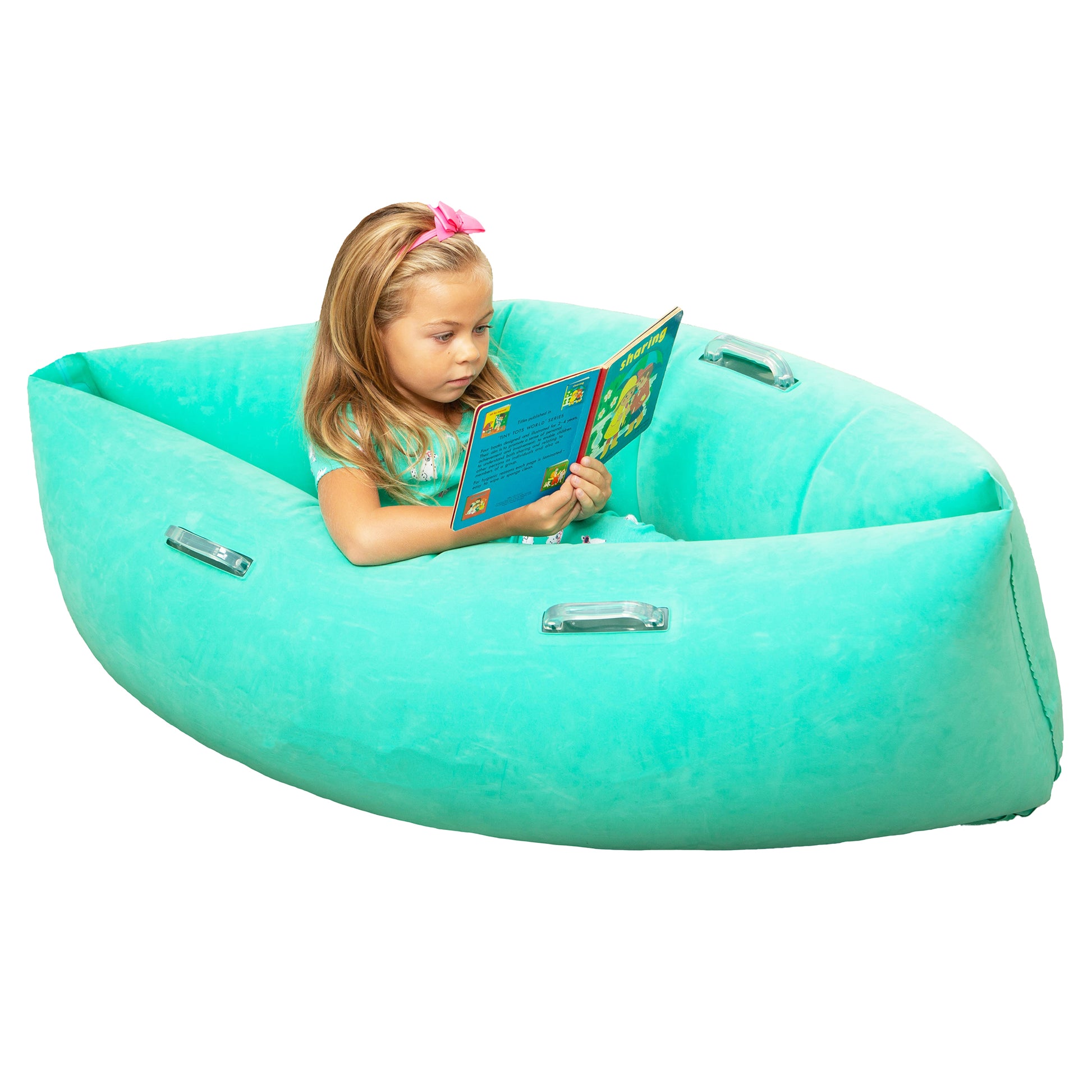 Bouncyband Comfy Hugging Peapod Sensory Pod for Kids, Green