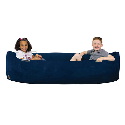 Bouncyband Comfy Peapod Inflatable Sensory Pod, 80" Blue - Fun & Relaxing