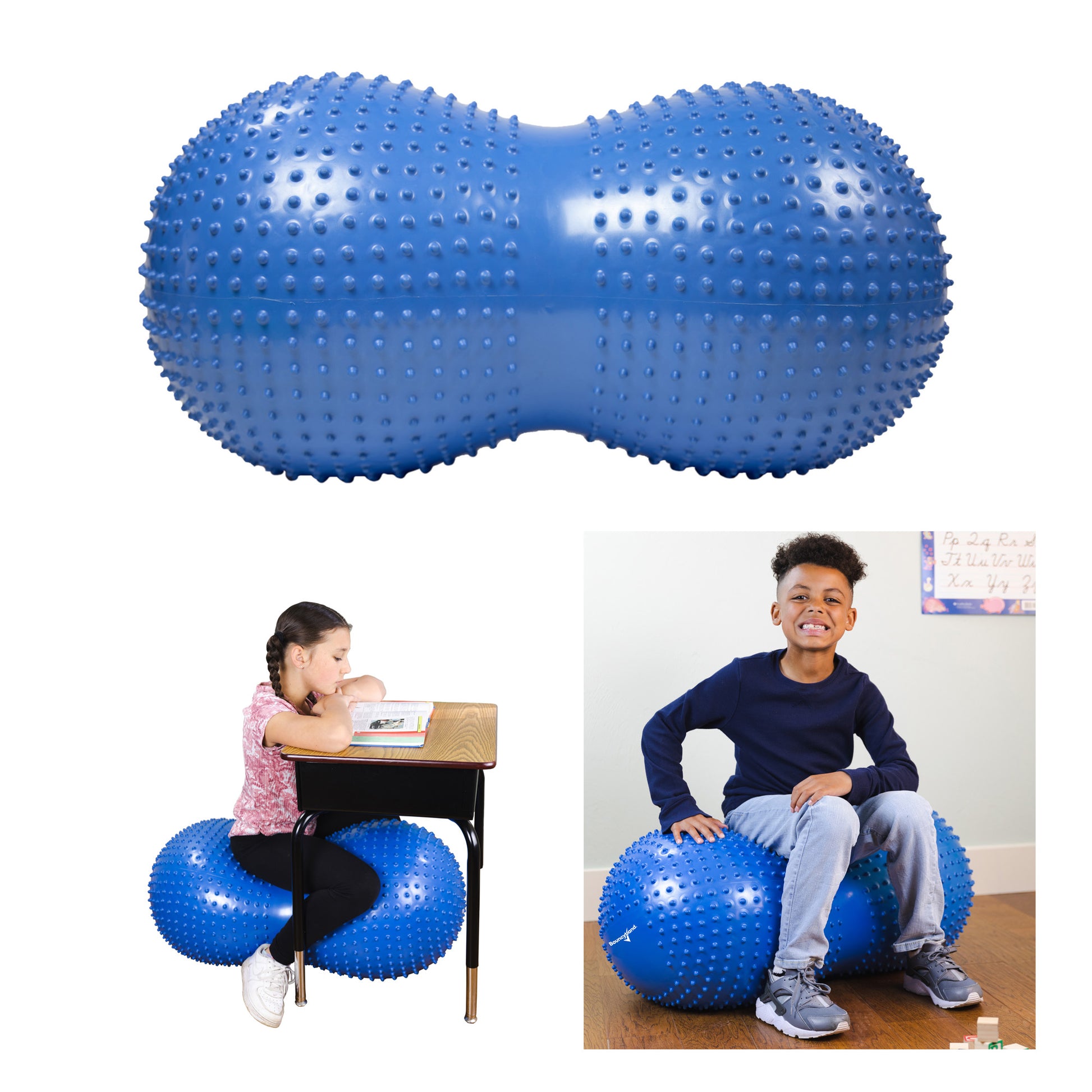 Bouncyband® Sensory Peanut Stability Ball for Active Seating and Play