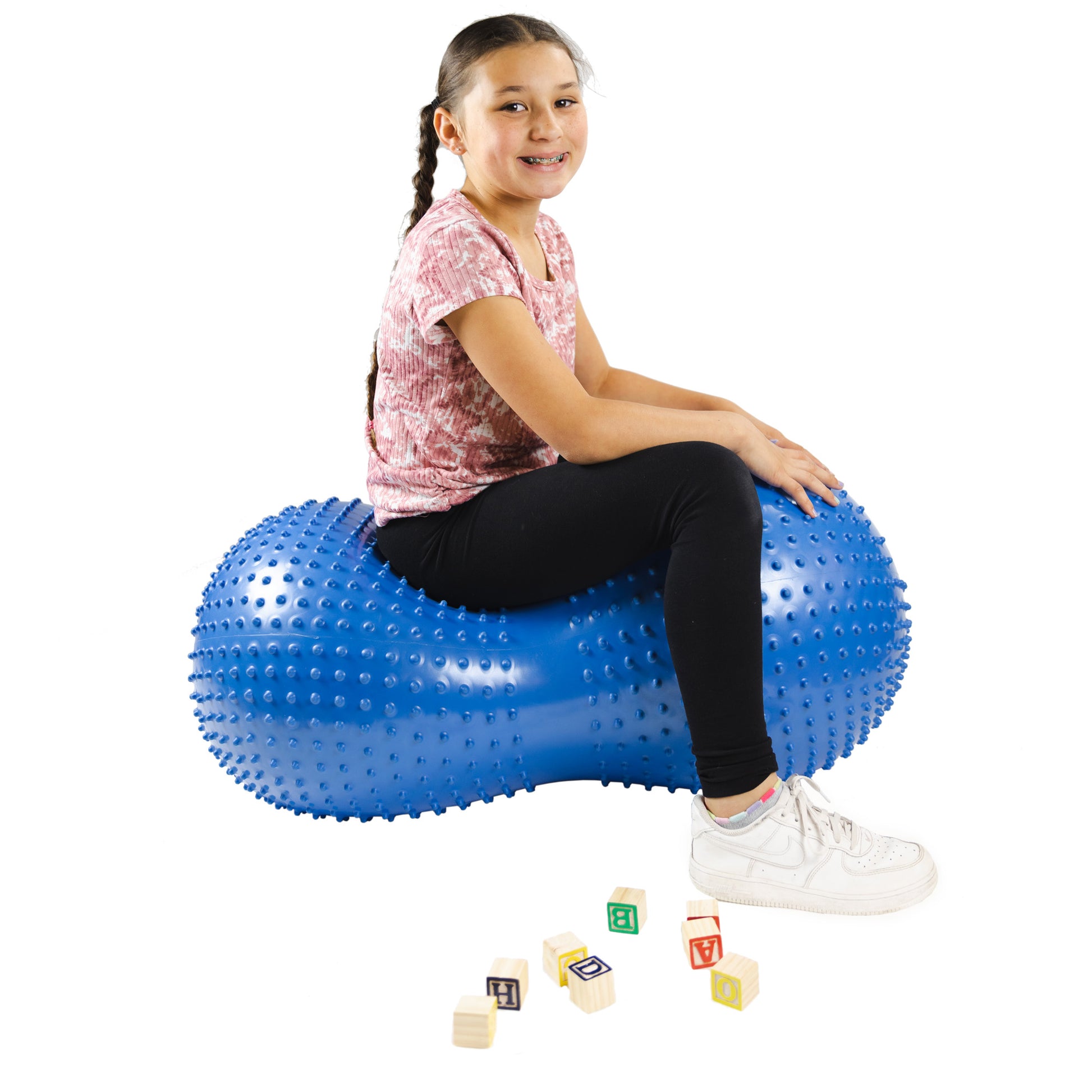 Bouncyband® Sensory Peanut Stability Ball for Active Seating and Play