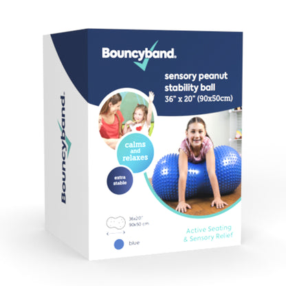 Bouncyband® Sensory Peanut Stability Ball for Active Seating and Play