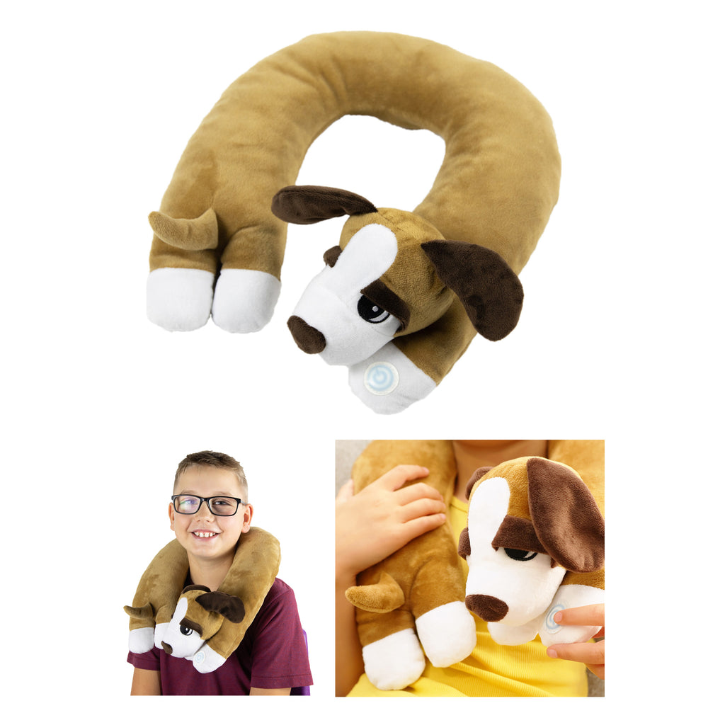 Bouncyband Sensory Vibrating Neck Pillow - Puppy