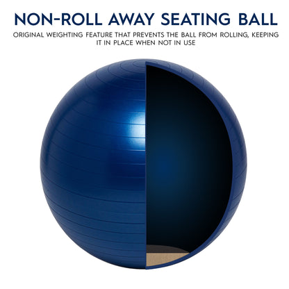 Bouncyband® Balance Ball, 55cm – Blue: Enhance Focus & Fitness!