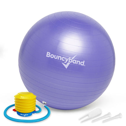 Bouncyband® Balance Ball, 55cm, Purple - Focus & Fitness Enhancer