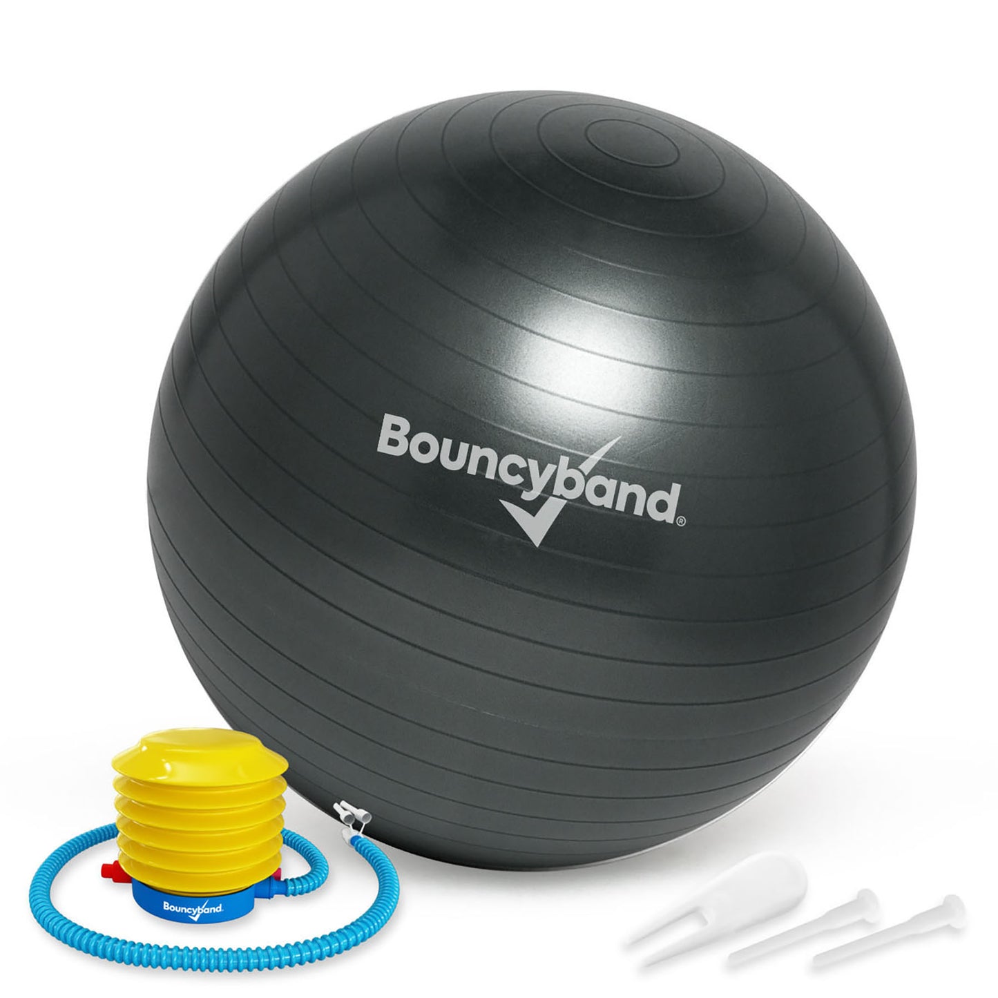 Bouncyband Balance Ball Chair, 65cm - Dynamic Dark Gray