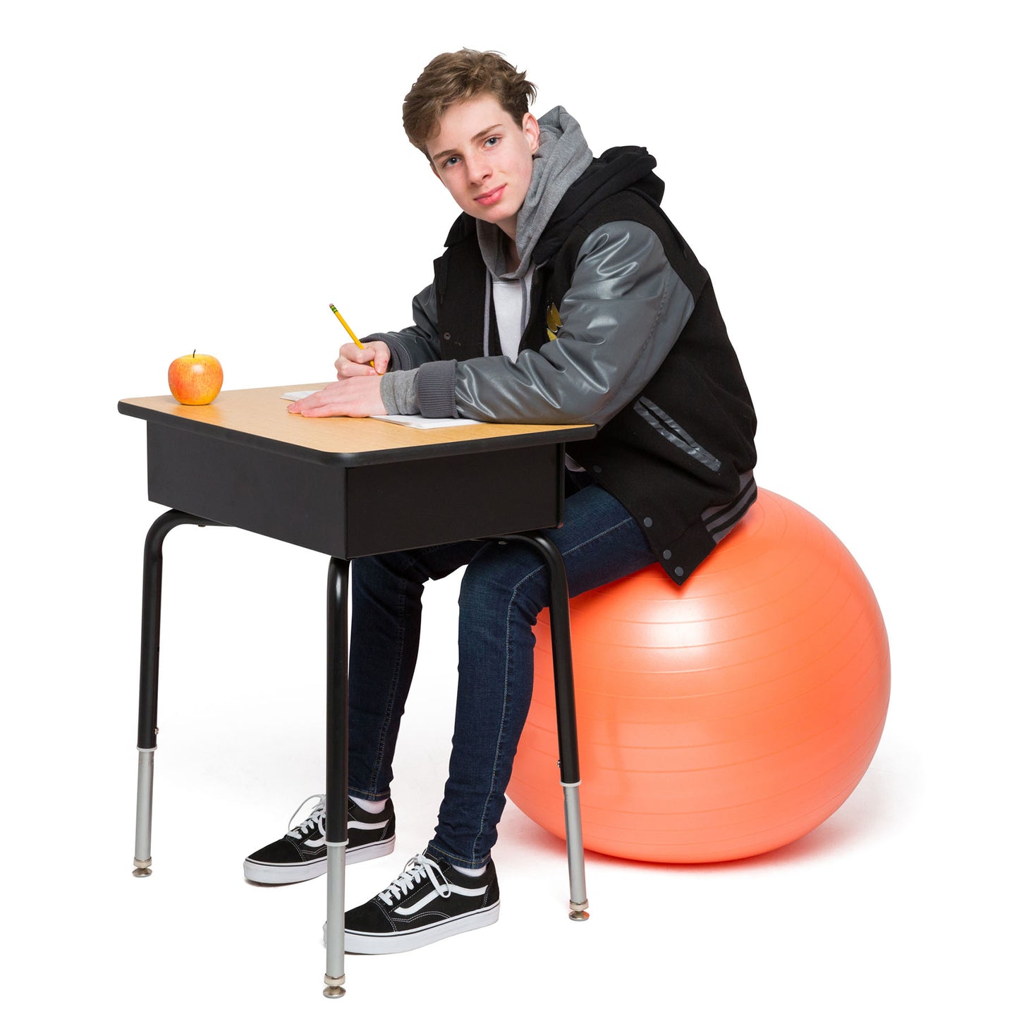 Bouncyband Balance Ball Chair, 65cm - Energizing Orange