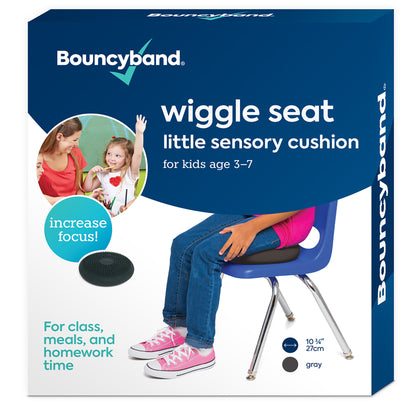 Bouncyband Little Wiggle Seat Sensory Cushion - Dark Gray