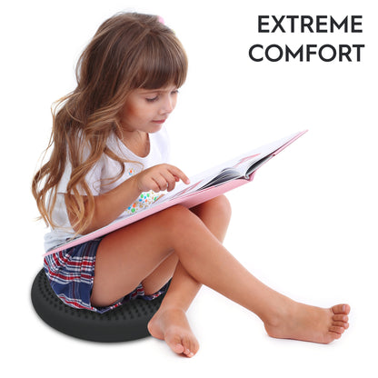 Bouncyband Little Wiggle Seat Sensory Cushion - Dark Gray