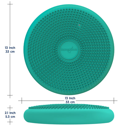 Bouncyband Big Wiggle Seat Sensory Cushion in Mint - Movement & Focus for Kids!