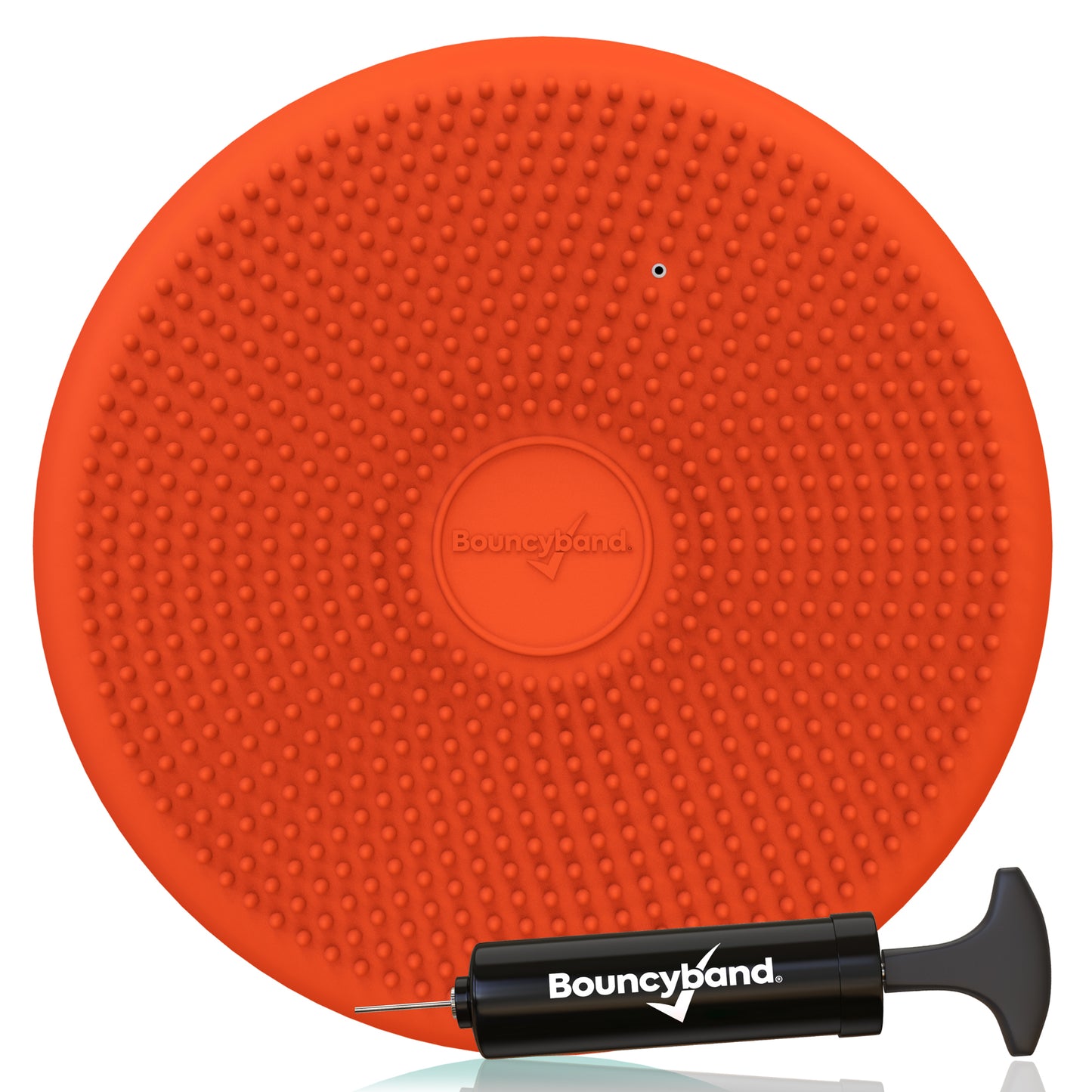 Bouncyband Big Wiggle Seat Sensory Cushion - Vibrant Orange