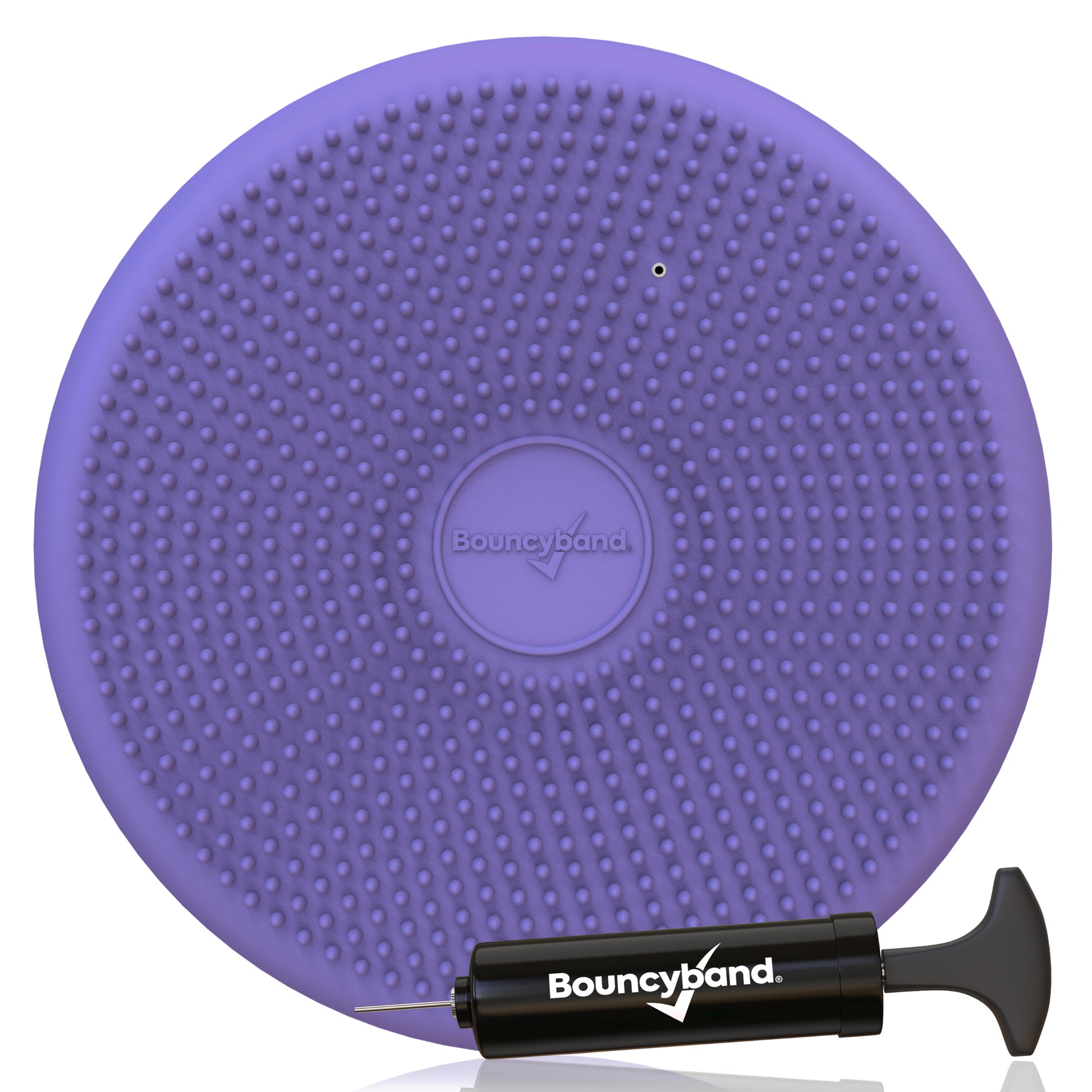 Bouncyband Big Wiggle Seat Sensory Cushion, Playful Purple