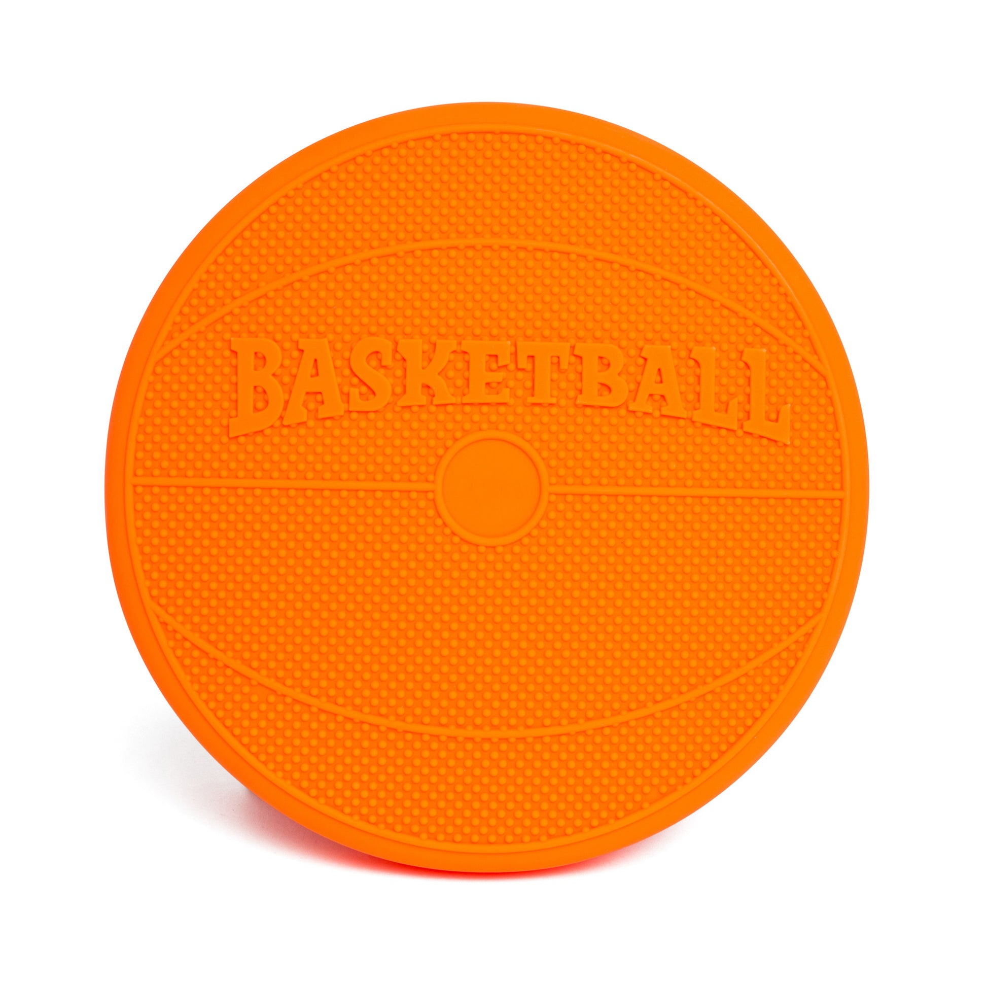 Bouncyband Wiggle Seat Sensory Cushion - Orange Basketball Design