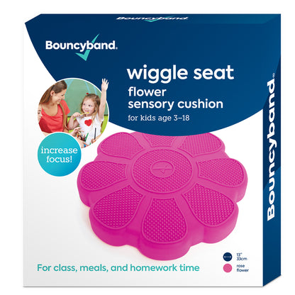 Bouncyband Wiggle Seat Cushary Cushion, Rose Flower