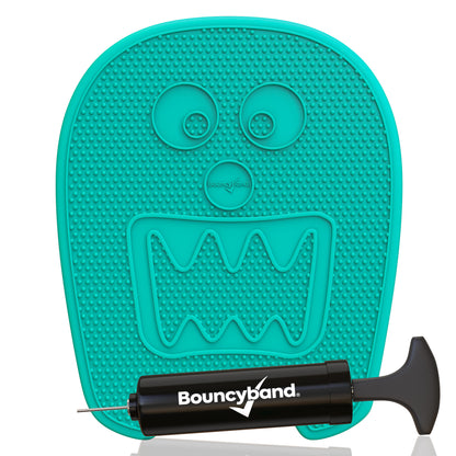 Bouncyband Wiggle Seat Sensory Cushion, Mint Monster - Keep Calm and Wiggle On!