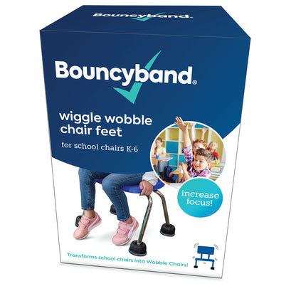 Bouncyband Wiggle Wobble Chair Feet - Transform Classroom Chairs