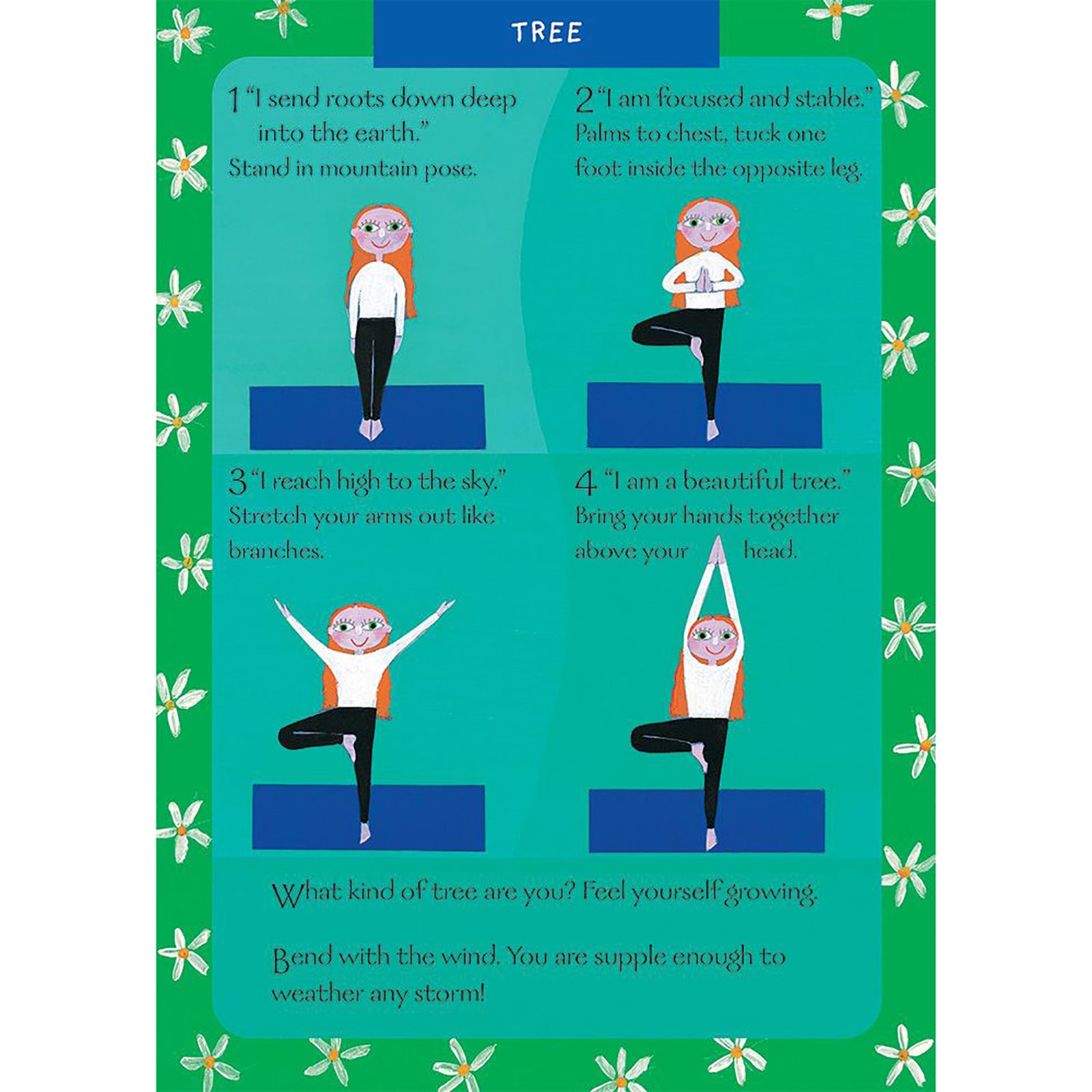 Barefoot Books Yoga Pretzels Activity Cards