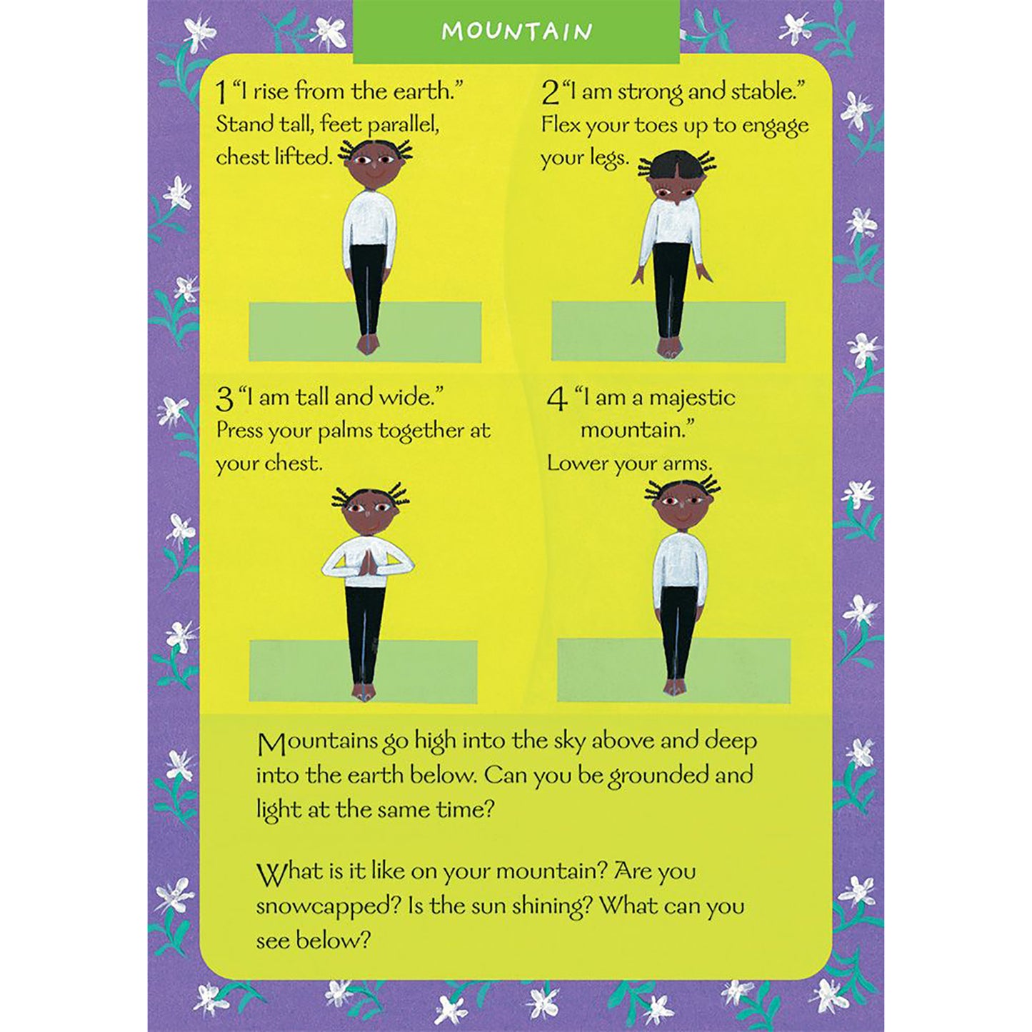 Barefoot Books Yoga Pretzels Activity Cards