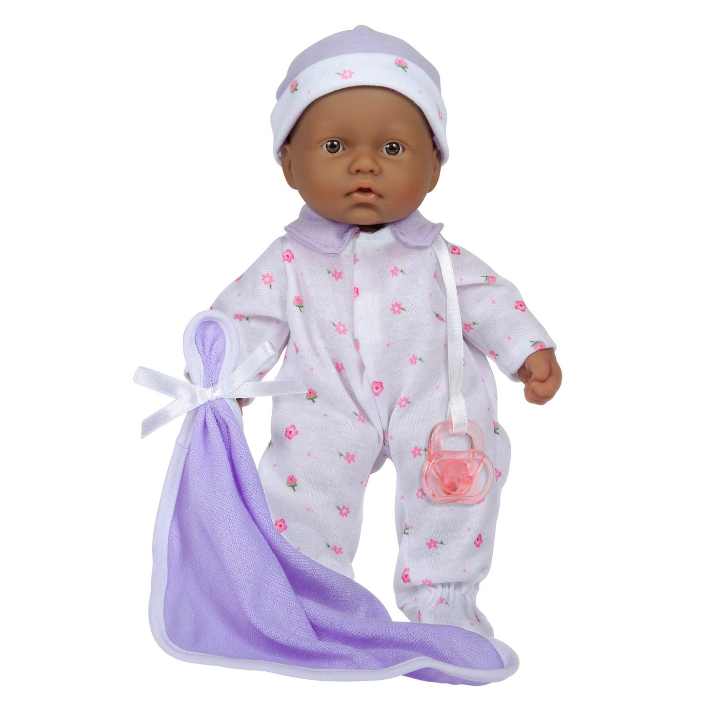 JC Toys La Baby Soft 11-inch Doll with Blue Blanket and Matching Pacifier