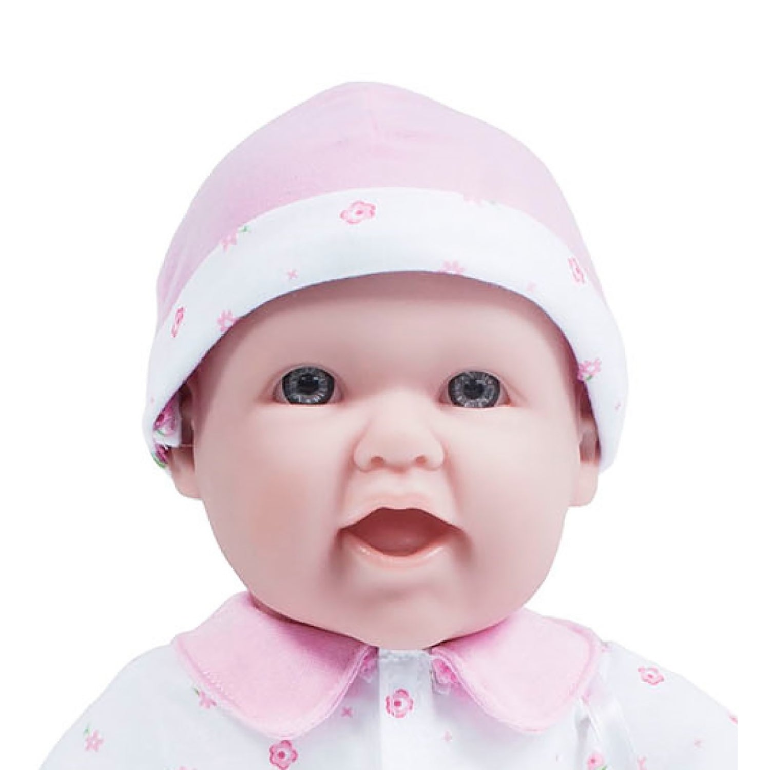 JC Toys La Baby Soft 16" - Pink Sleeper with Pacifier